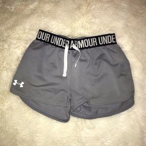 Grey Under Armour shorts